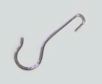 Concept Housewares PR-41209 5 Inch Rod Hooks - 6 Pack Chrome Plated Steel Pot Rack Hardware