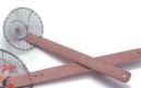 Concept Housewares WK-14300 6 Inch Stainless Steel Skimmer With Bamboo Handle