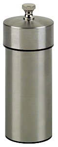 29921 5.5 Inch - 14cm Futurabrushed Stainless Pepper Mill