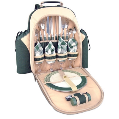 Concept International BRAM4BP1 Green Rambler Backpack 4 person