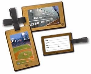 Upper Deck MLB Executive Collection Luggage Tag Set Boston Red Sox Fenway Park 40041