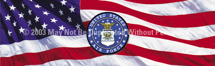 ClearVue Graphics Window Graphic - 20x65 U.S. Air Force MIL-008-20-65