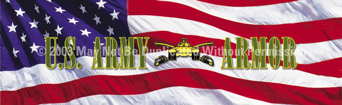 ClearVue Graphics Window Graphic - 16x54 U.S. Army Armor MIL-019-16-54