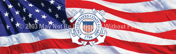 ClearVue Graphics Window Graphic - 16x54 U.S. Coast Guard 2 MIL-032-16-54