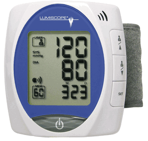 Lumiscope 1145 TALKING Wrist Style Automatic Blood Pressure Monitor