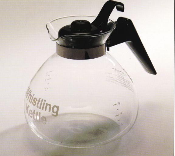 Wk112 12 Cup Glass Stovetop Whistling Kettle