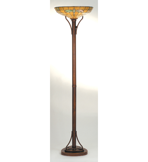 Meyda Tiffany 81252 70.5 Inch H Dragonfly Torchiere