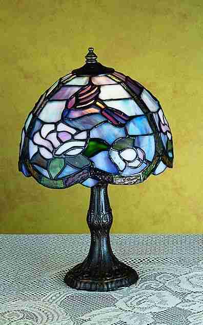 Meyda Tiffany 31213 12 Inch Hummingbird Lamp