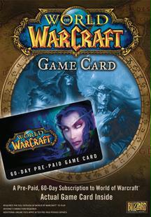 VIVENDI-UNIVERSAL GAMES INC 72305 WORLD OF WARCRAFT 60 DAY PREPAID WIN/MAC