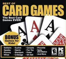 Best Card Games - CSDC JC229 BEST OF CARD GAMES J/C - ON HAND SOFTWAR