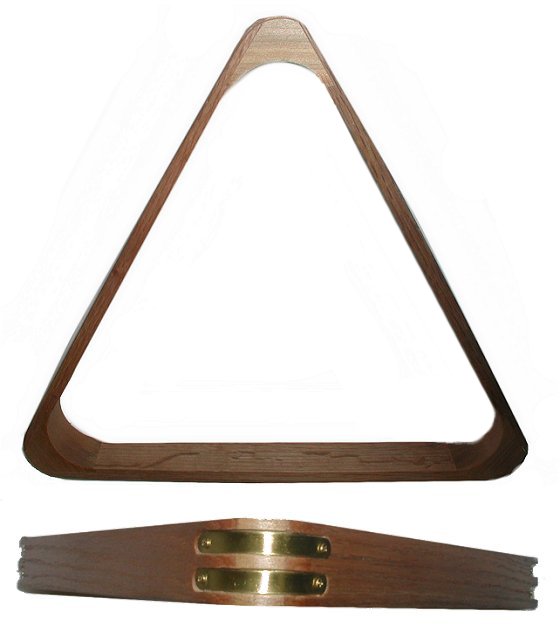 EIGHT BALL RACK OAK FINISH