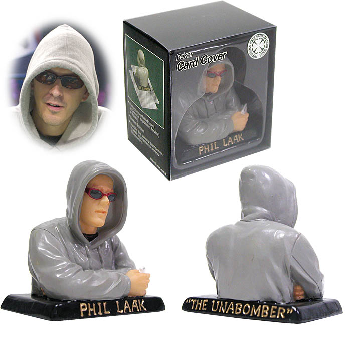 Phil Laak THE UNABOMBER Poker Card Cover