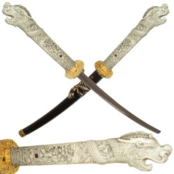 42 Inch Dragon Head Katana