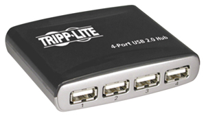TRIPPLITE U225004R 4Port USB 2.0 Certified Mini Hub