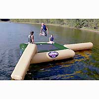 Water Sports - Rave Sports 2248 Aqua Deck 11 With Slide And Log NW Water Parks