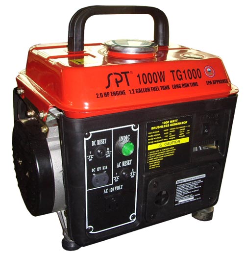 Sunpentown TG-1000 1000W 2.0HP Gasoline Generator