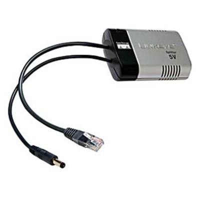 Linksys POES5 3.15 x 0.87 x 2.20 Power over Ethernet Splitter