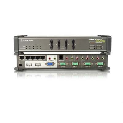 IO Gear GCS1774 4 Port Symphony KVM Switch by IO Gear