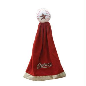 Coed Sportswear Houston Astros Plush MLB Baseball with Attached Security Blanket