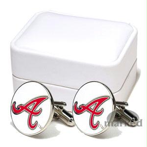 Cufflinks Atlanta Braves MLB Logo'd Executive Cufflinks with Jewelry Box