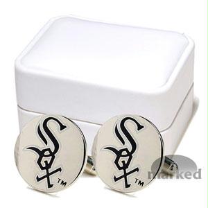 Cufflinks Chicago White Sox MLB Logo'd Executive Cufflinks with Jewelry Box
