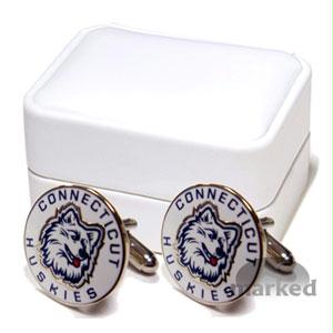 Cufflinks Connecticut Huskies NCAA Logo'd Executive Cufflinks with Jewelry Box