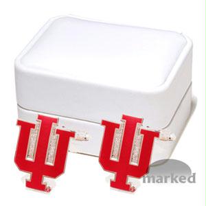 Cufflinks Indiana Hoosiers NCAA Logo'd Executive Cufflinks with Jewelry Box