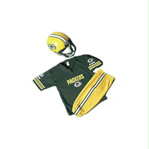 Nfl Teams - Green Bay Packers Youth NFL Team Helmet And Uniform Set By Franklin Sports Small