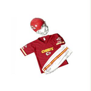 Sports Teams - Kansas City Chiefs Youth NFL Team Helmet And Uniform Set By Franklin Sports Medium