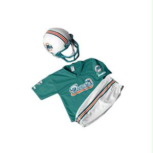 Sports Teams - Miami Dolphins Youth NFL Team Helmet And Uniform Set By Franklin Sports Small