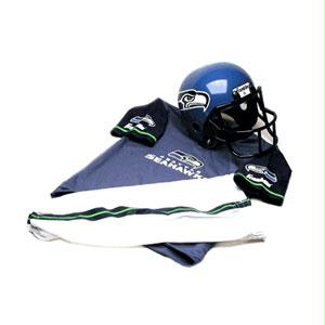 Nfl Teams - Seattle Seahawks Youth NFL Team Helmet And Uniform Set By Franklin Sports Small