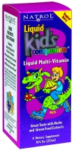 Natrol Kids Liquid Multi Tropical Berry 8 oz NA-053