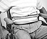 MEDLINE INDUSTRIES MDT822125 Safety-Soft Security Belt - One-Piece