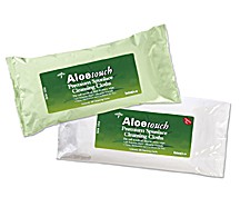 MEDLINE INDUSTRIES MSC263701 Aloetouch Premium Cleansing Cloths - 9 Inch x 13 Inch Scented Tub - 1 Case