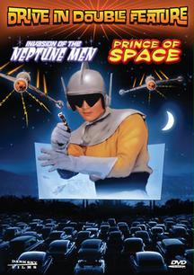 MPI DVD8108 DRIVE-IN MOVIE DOUBLE FEATURE PRINCE OF SPACE/INVASION OF T DVD MOVIE