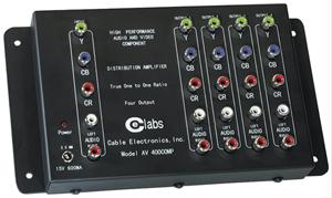 CE LABS AV 400COMP HighPerformance Component/HDTV Distribution Amplifier AV 400COMP