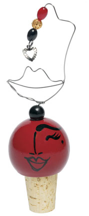 Santa Barbara WS-5510A 
Lolita Wine Stopper, 

The Flirt