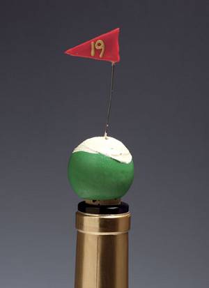 Santa Barbara WS-5510B Lolita 
Wine Bottle Stopper, 

Golf - 19Th Hole