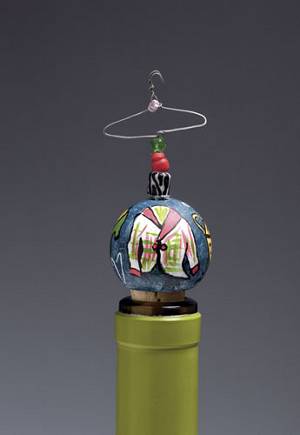 Santa Barbara WS-5510D Lolita Wine Stopper, Fashionista