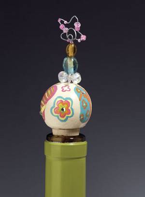 Santa Barbara WS-5510E 
Lolita Wine Stoppers, 

Flip Flops