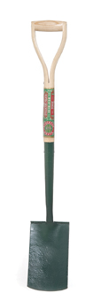 R400 Forged Digging Spade Treaded 32 Inch Wood Handle With Wood Yd Grip
