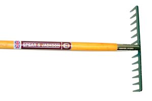 Spear and Jackson R515 Neverbend Garden Rake - 60 Inch