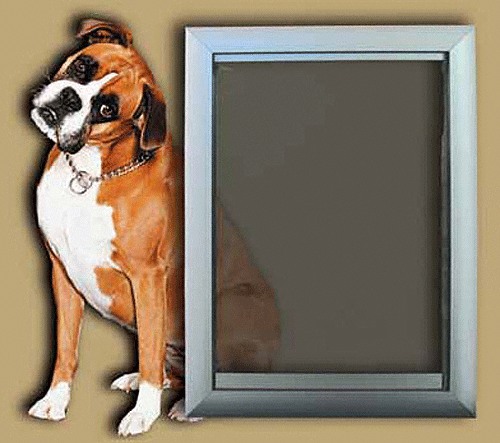 Dogwalk DADDSX Extra Large Door Mount Single Flap
