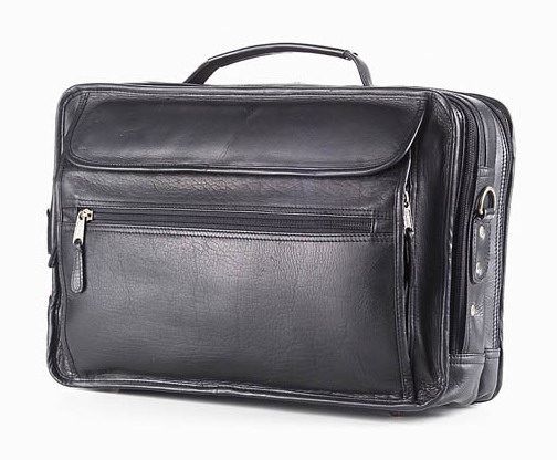 Clava 1458 XL Laptop Briefcase Vachetta Black