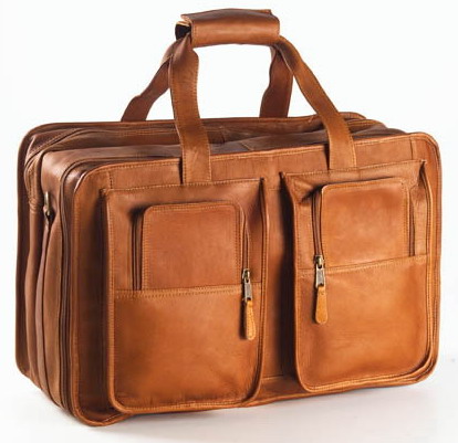 Clava 7553 Flight Bag - Vachetta Tan