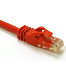 Cables To Go 27863 10ft CAT 6 550Mhz SNAGLESS CROSSOVER CABLE RED