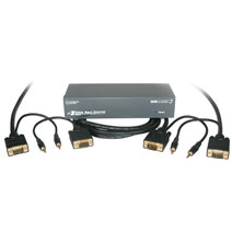 Cables To Go 50104 4-PORT UXGA MONITOR SPLITTER-EXTENDER with AUDIO Price Check