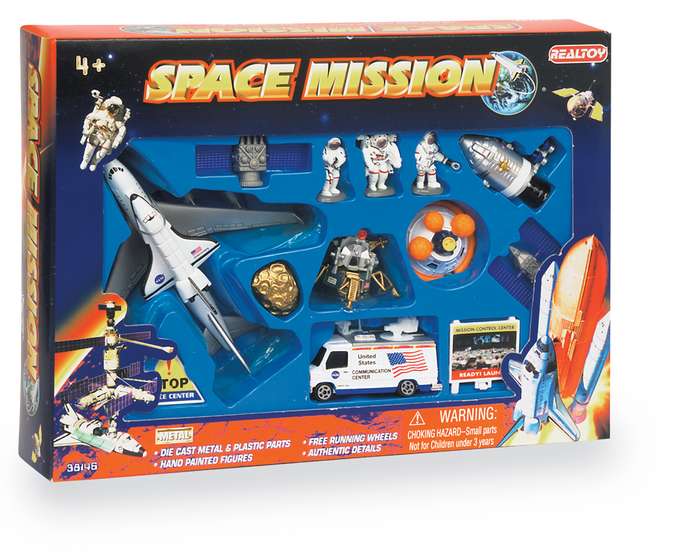 Playset - Daron Worldwide Trading RT38146 Lunar Explorer 13 Piece Playset