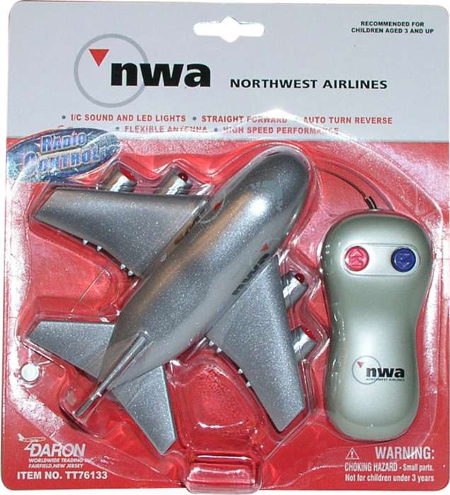 Daron Worldwide Trading TT76133 Nwa Airlines Radio Control Airplane