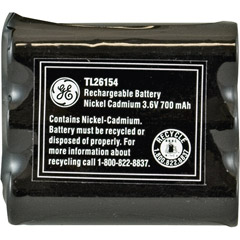 Panasonic Cordless Phone Battery - GE 26154 Cordless Phone Battery For Panasonic Sony And Cobra